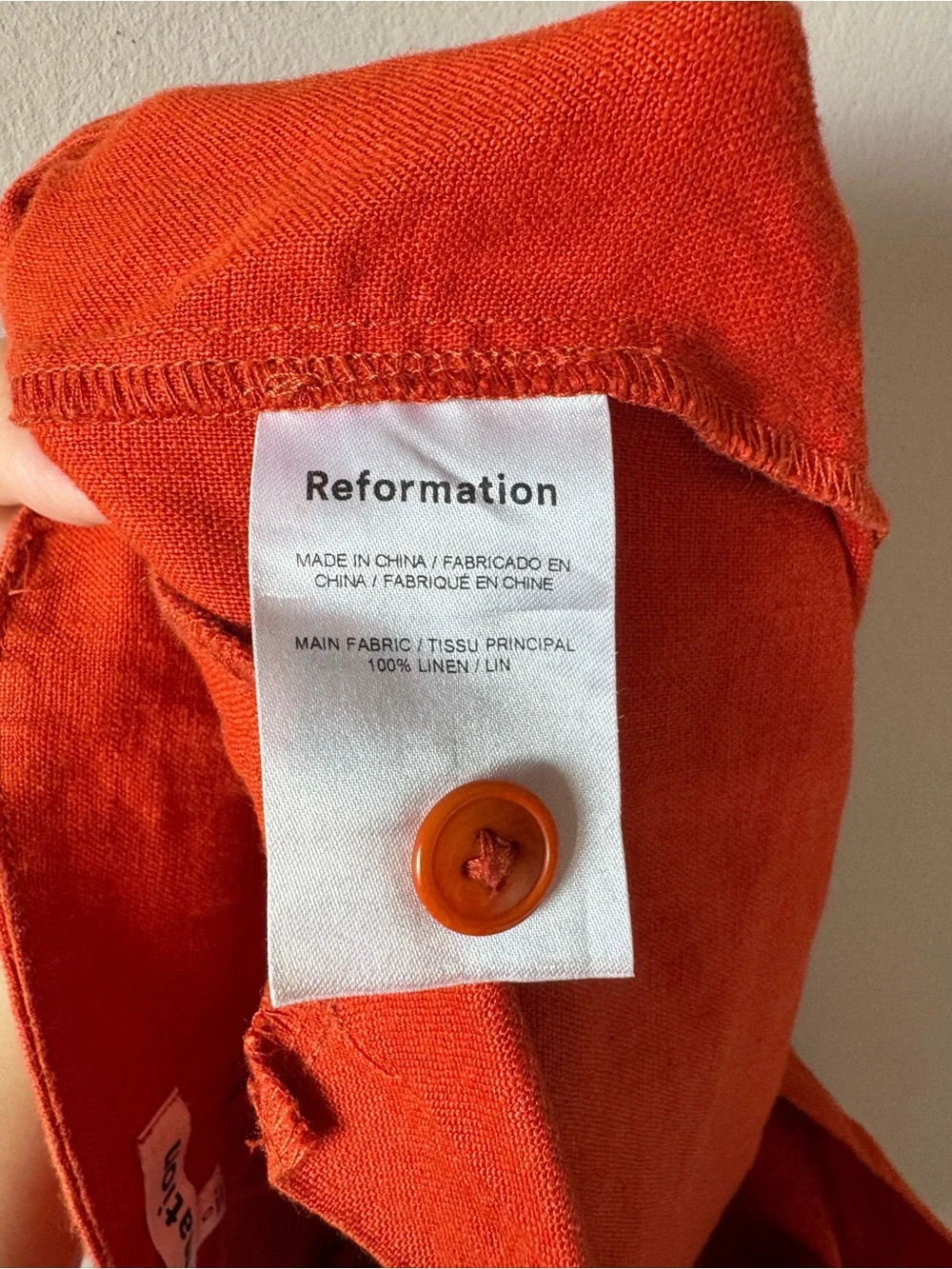 Reformation women’s 100%